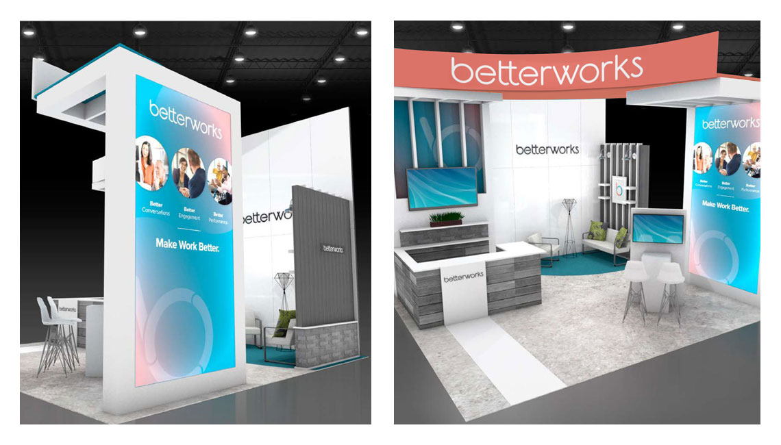 Betterworks Event Booth details