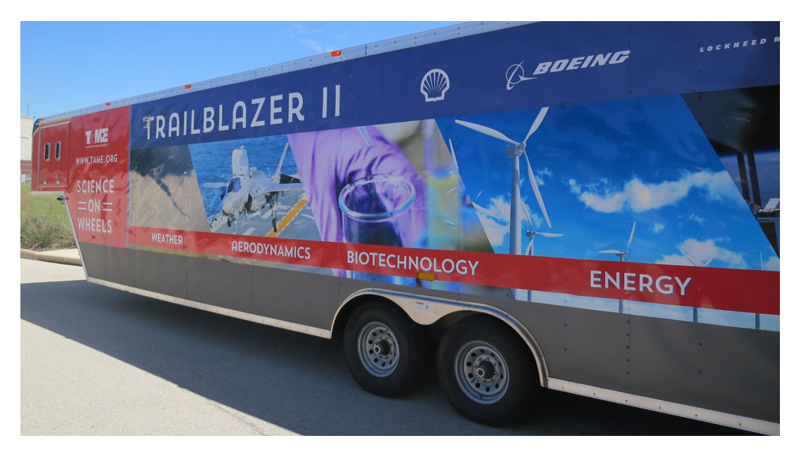 Trailblazer truck wrap