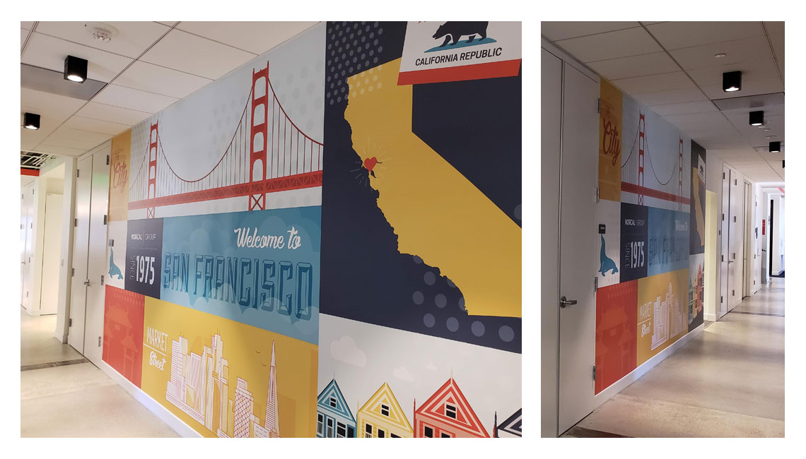 NORCAL Group San Francisco office mural